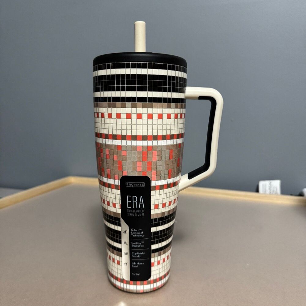 BrüMate Era 40 oz Black Motif BNIB